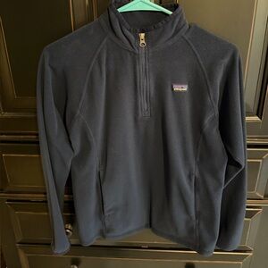 Kids Patagonia Dark Blue Fleece Pullover